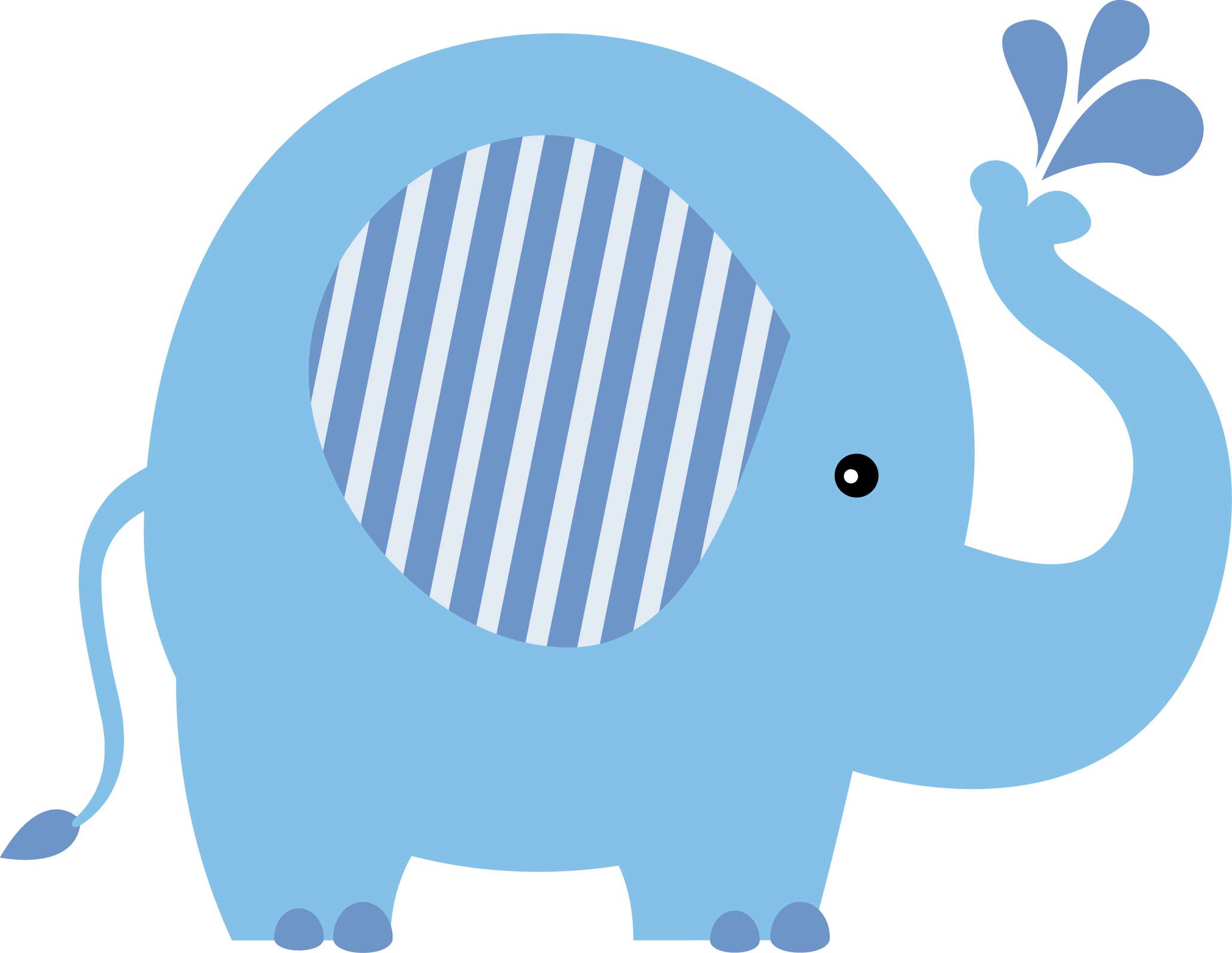 Elemento Elefante Cute Elefantinho Fofo Png (46)