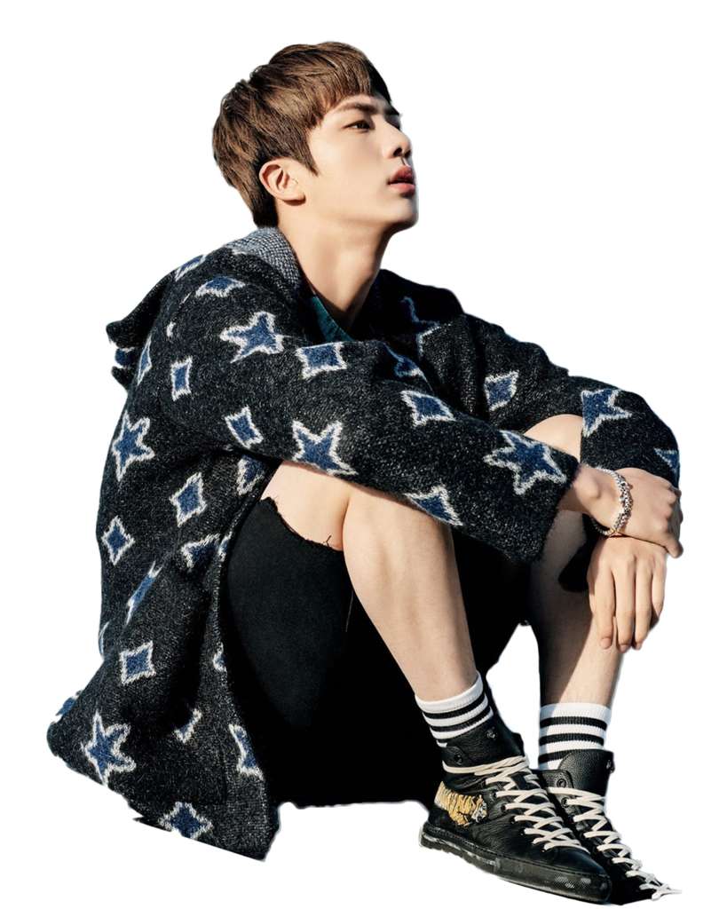 Jovem Em Casaco Estampado Moda Png Grátis Para Baixar