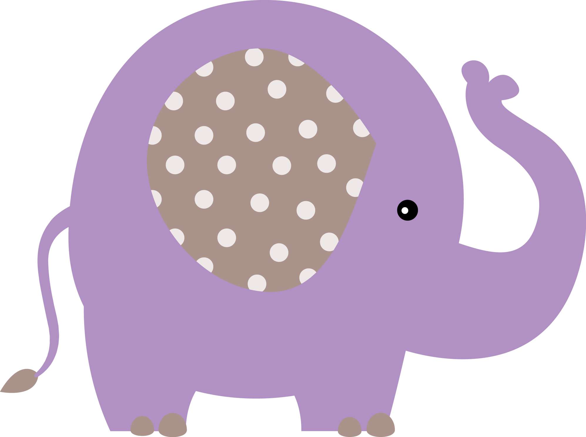 Elemento Elefante Cute Elefantinho Fofo Png (204)
