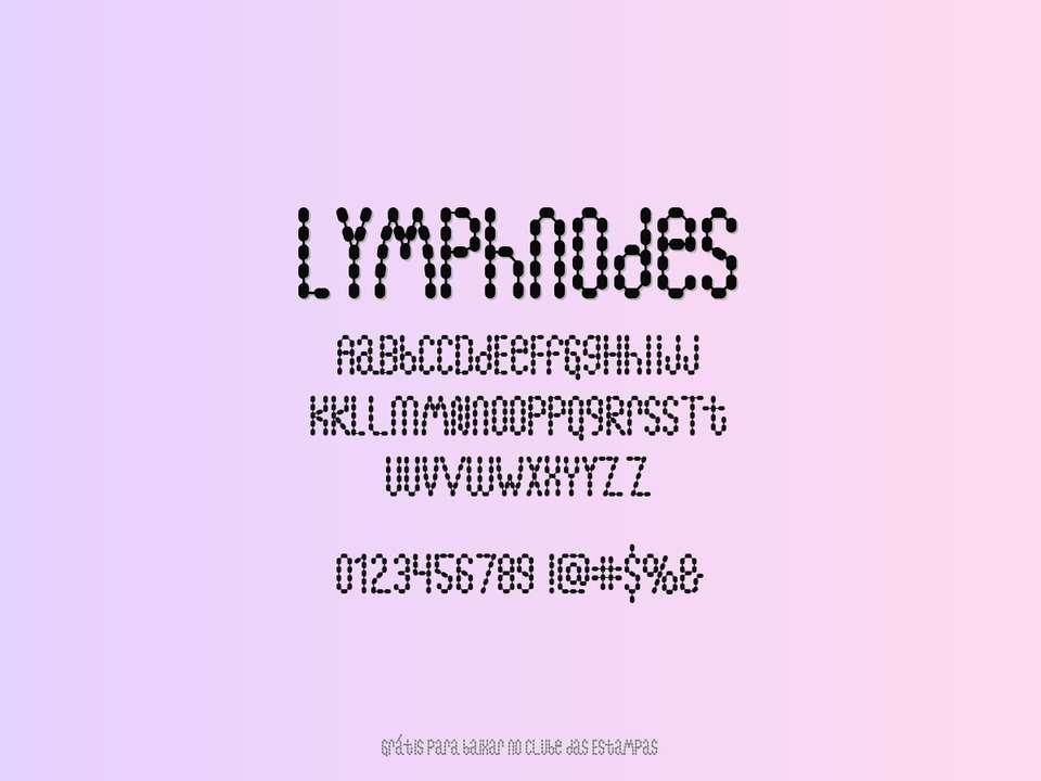 Fonte Lymphnodes Grátis Para Baixar