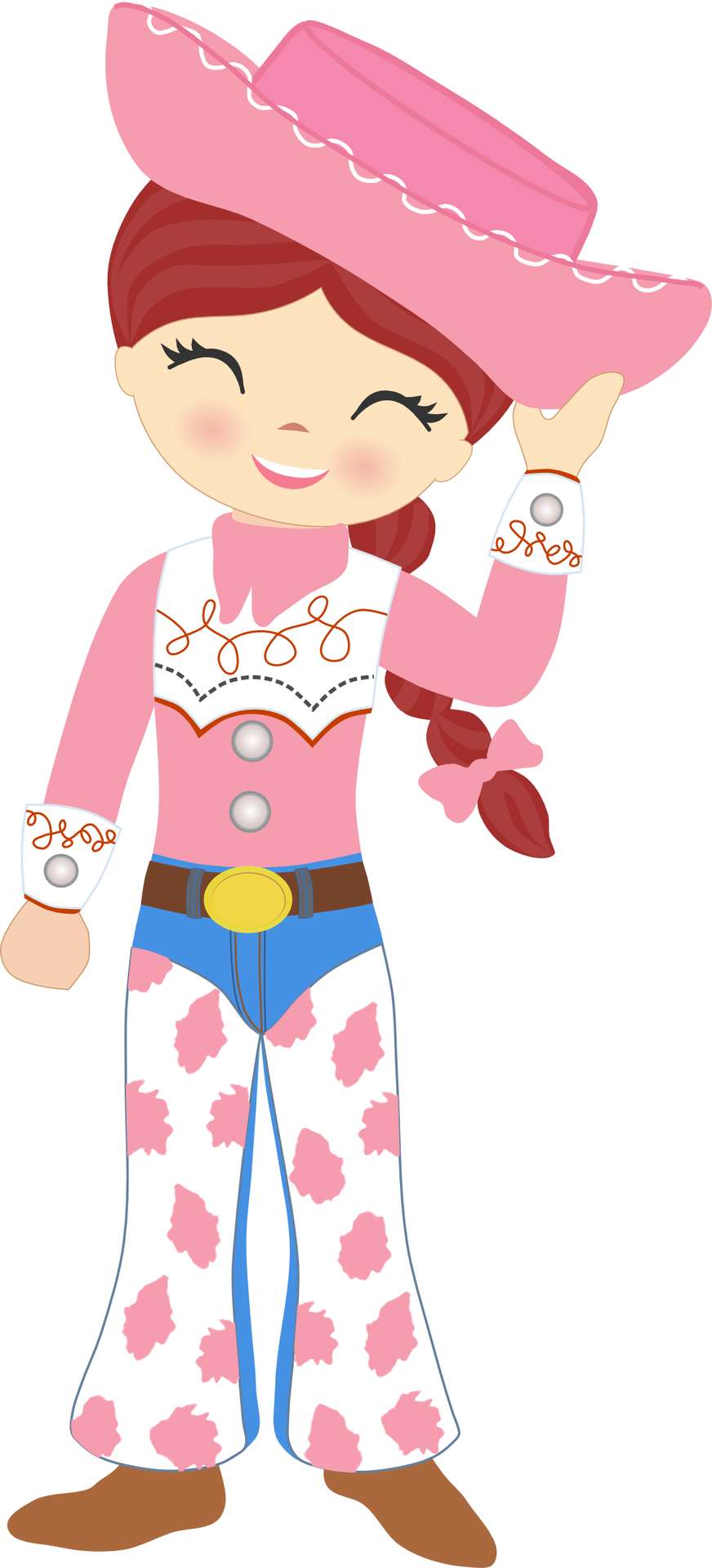 Personagem Cowgirl Estilo Western Personagens Png Grátis Para Baixar