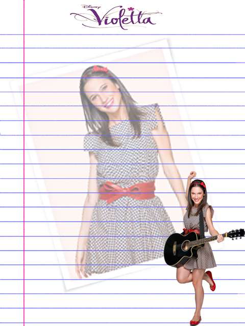 Personagem Violetta E Violão Personagem Png Grátis Para Baixar