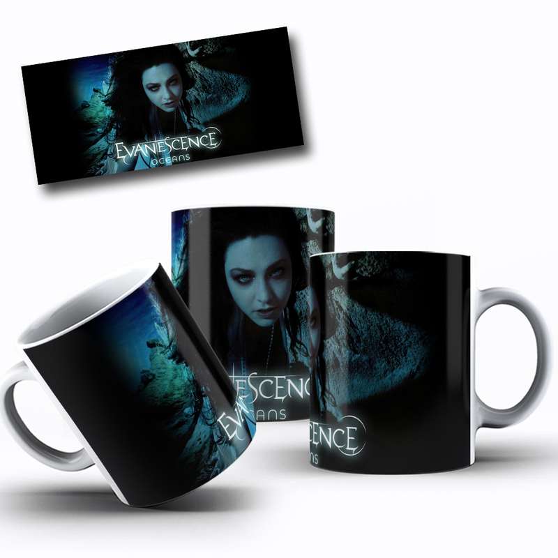 Arte Para Caneca Evanescence Personagens Cartoon 2