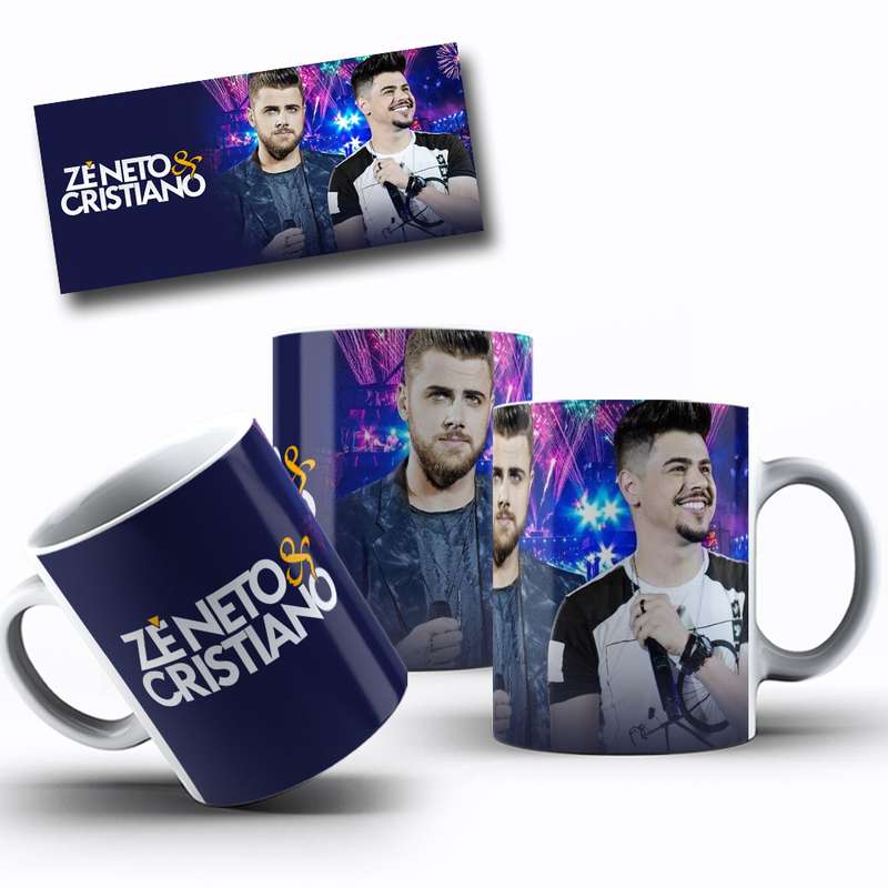 Arte Para Caneca Zé Neto & Cristiano Música 4