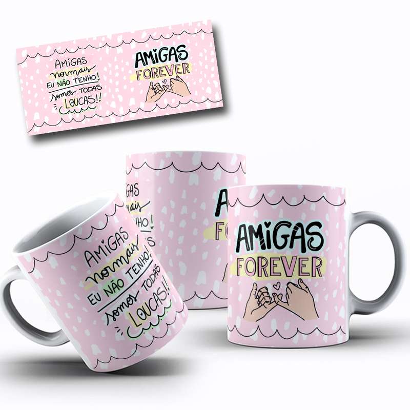 Arte Pra Caneca Amizade (2)
