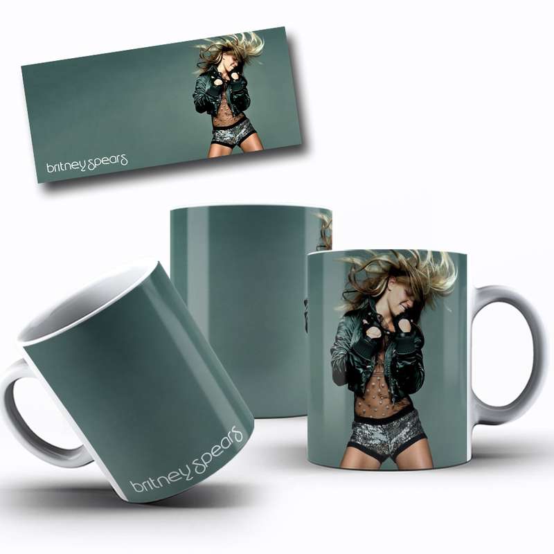 Arte Para Caneca Britney Spears Personagem 5
