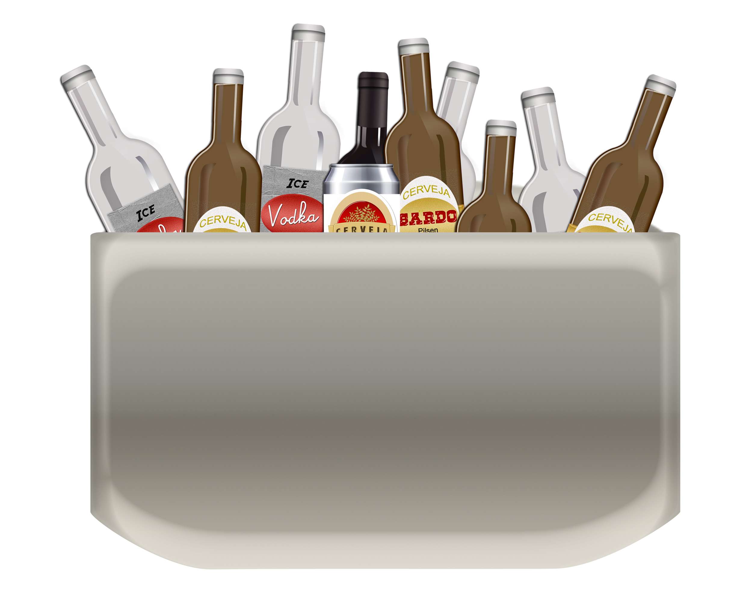 Variedade De Bebidas Alcoólicas Bebidas Png Grátis Para Baixar
