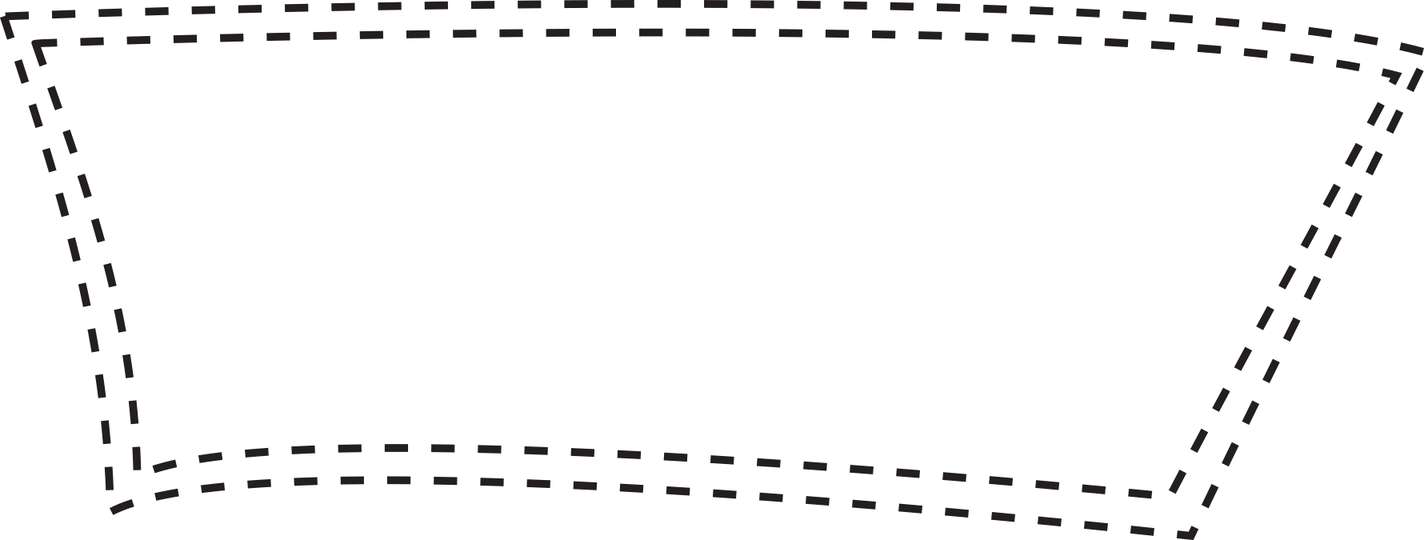 Moldura Retangular Tracejada Design Png Grátis Para Baixar