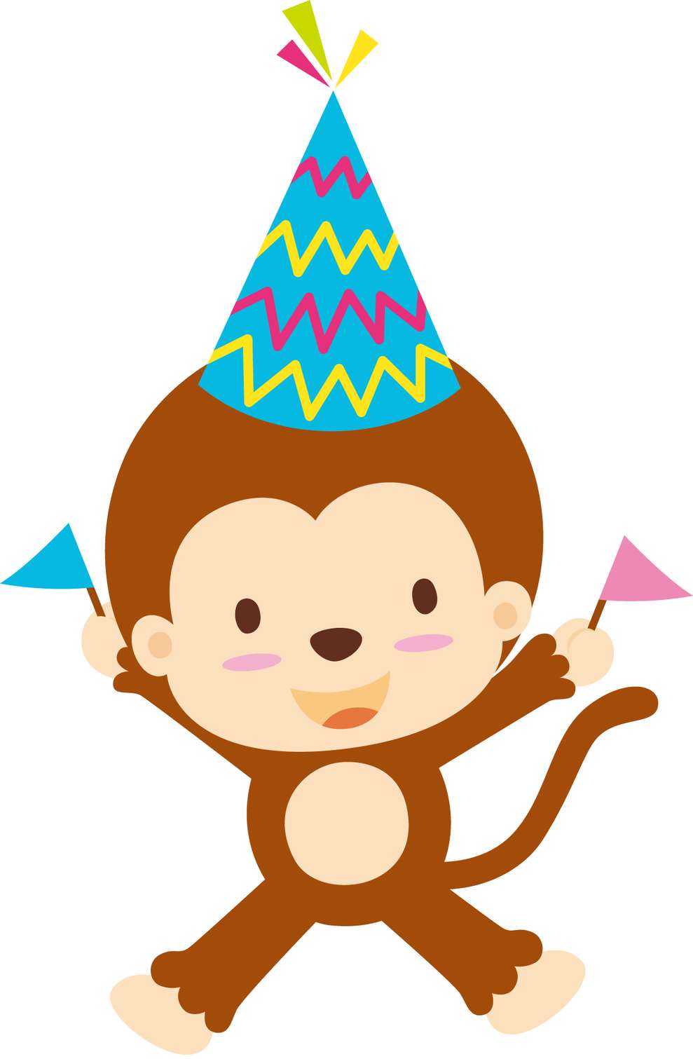 Elemento Macaco Cufe Fofo Fofa Png (5)