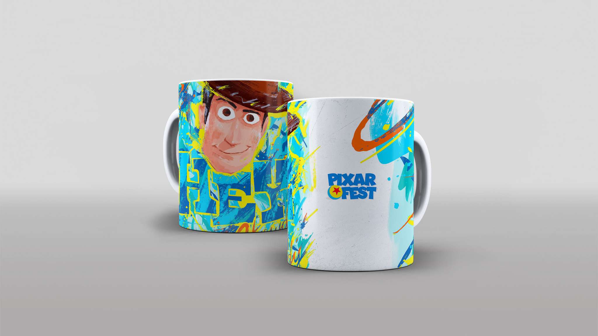 Arte Cowboy Xerife Woody Toy Story Para Caneca