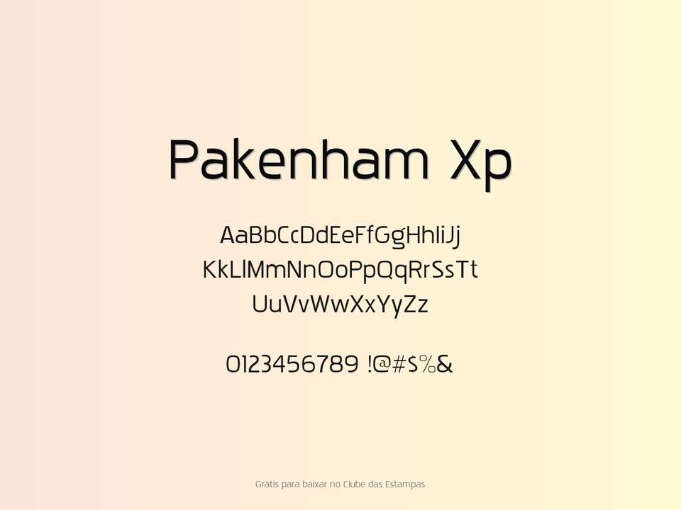 Fonte Pakenham Xp Grátis Para Baixar