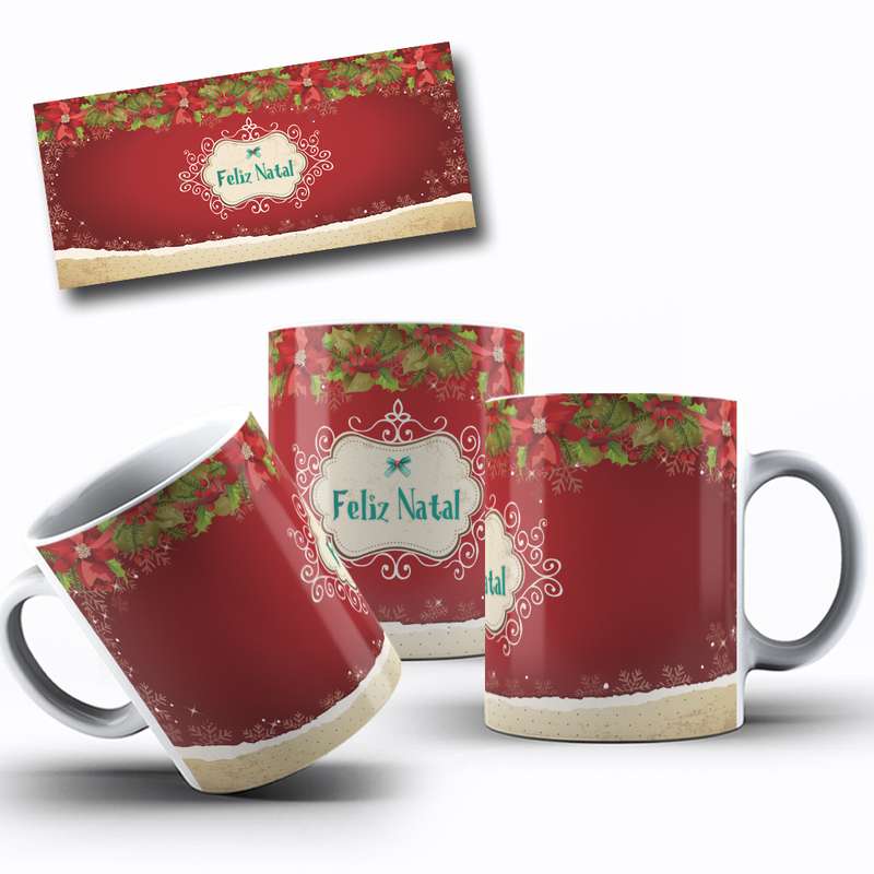 Arte Para Caneca Natal Personagens Cartoon 18