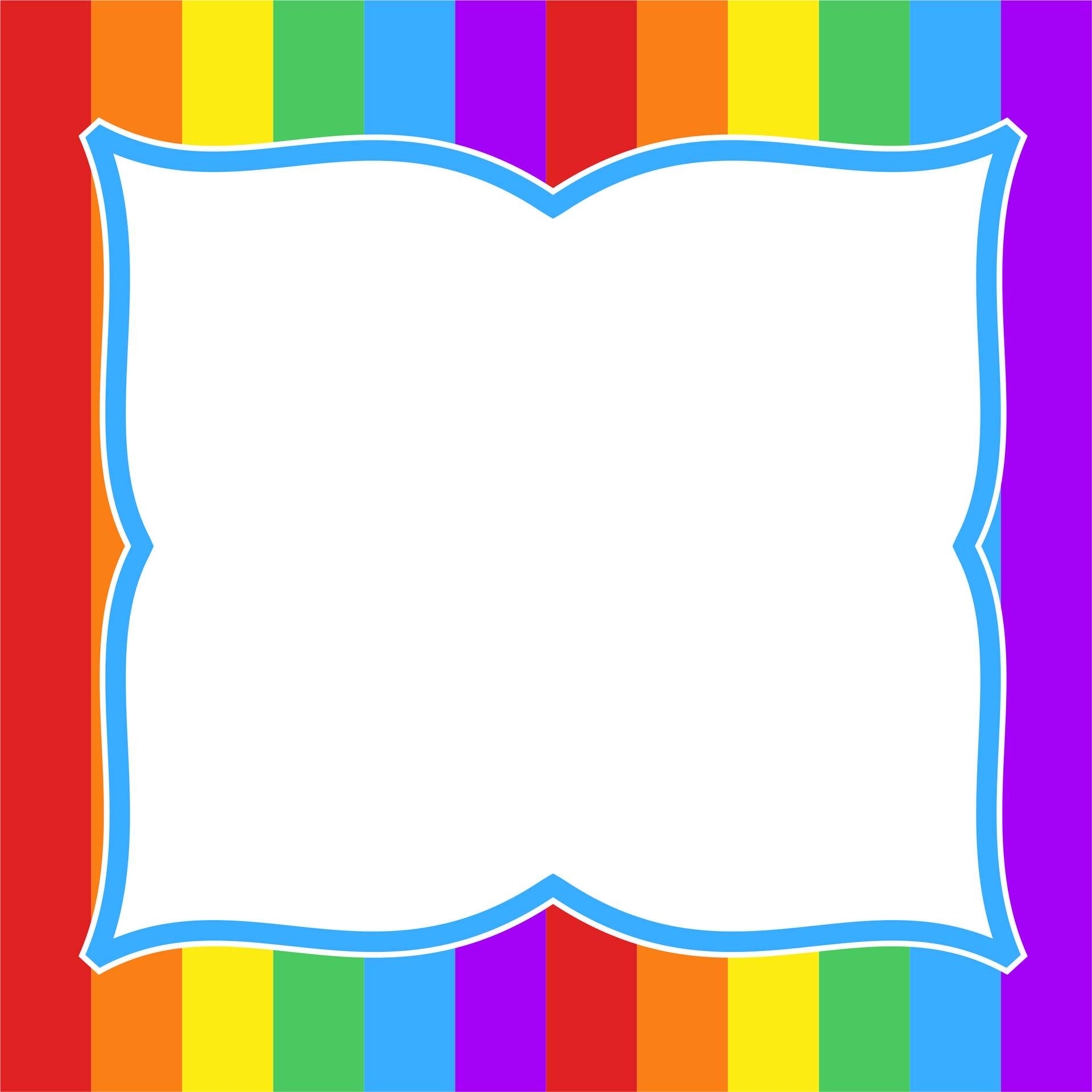 Moldura De Livro Arco Íris Arco Íris Png Grátis Para Baixar