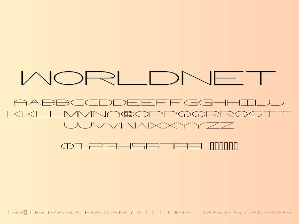 Fonte Worldnet Grátis Para Baixar