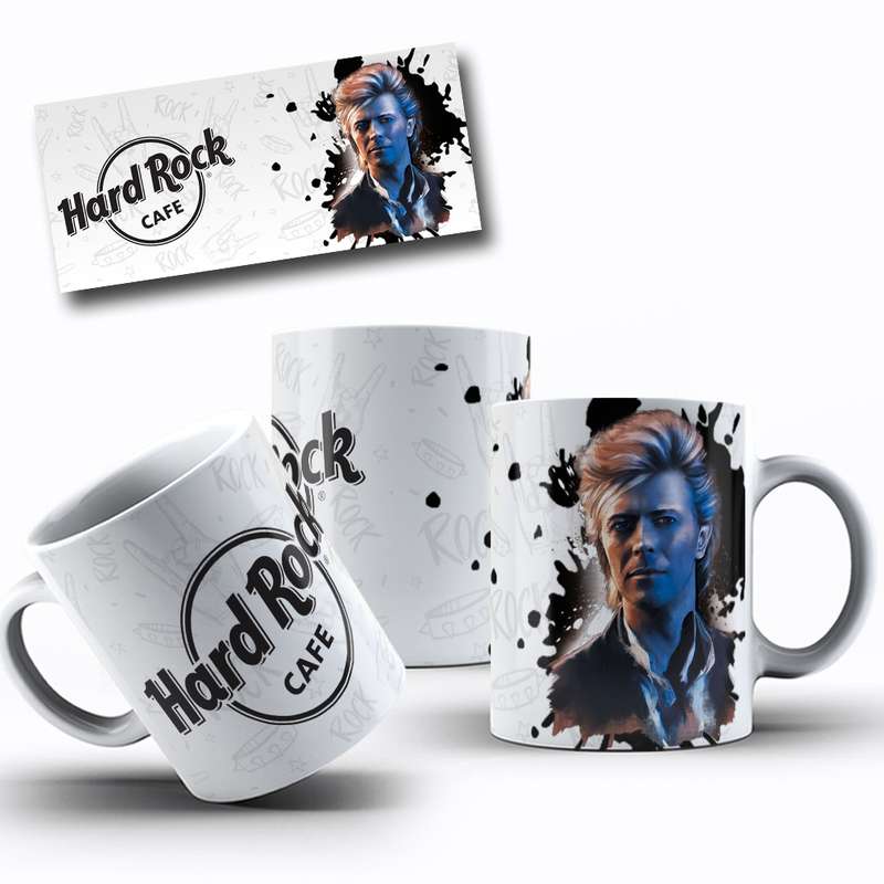 Arte Para Caneca Hard Rock Cafe Personagem 30