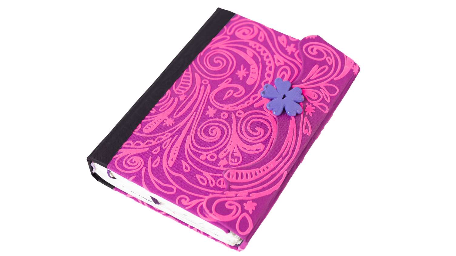 Caderno Rosa Com Flor Papelaria Png Grátis Para Baixar