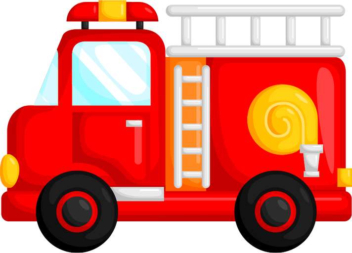 Caminhão De Bombeiros Vermelho Veículos Png Grátis Para Baixar