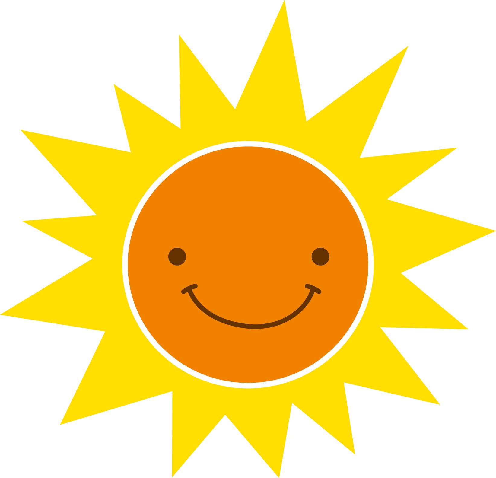 Sol Sorridente Desenho Animado Natureza Png Grátis Para Baixar