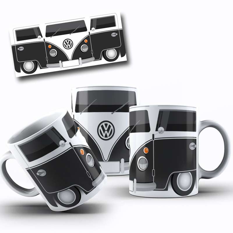 Arte Para Caneca Fusca Carro Desenho 1
