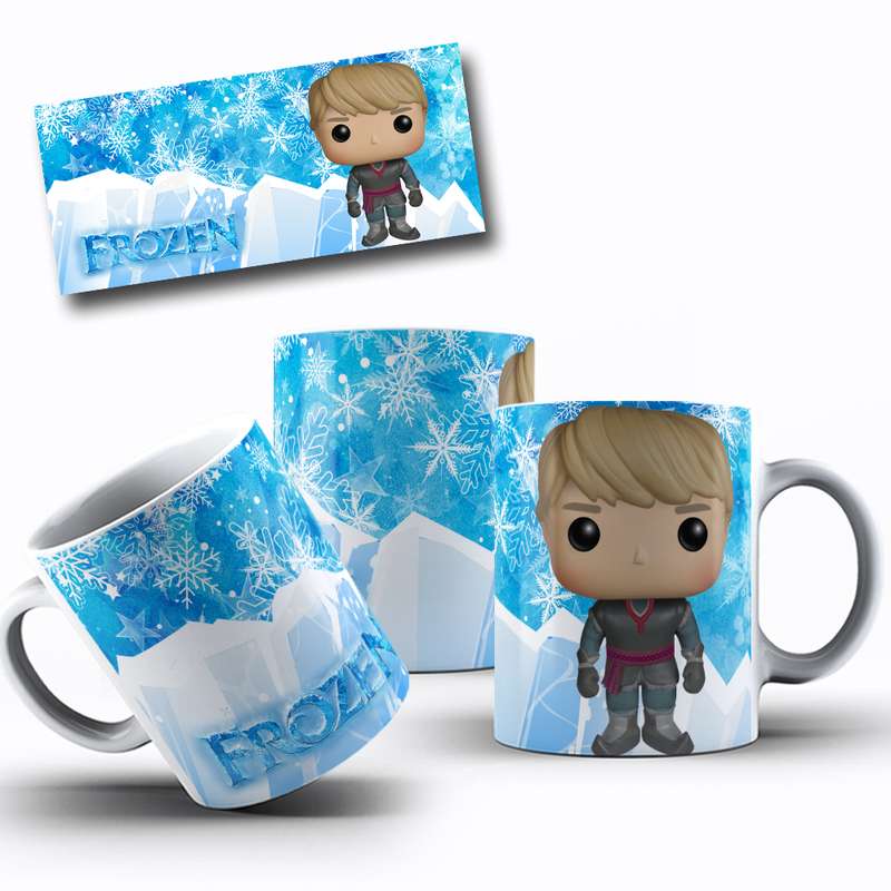 Arte Para Caneca Frozen Funko (8)