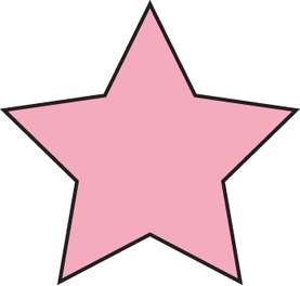 Estrela Rosa De Cinco Pontas Símbolos Png Grátis Para Baixar