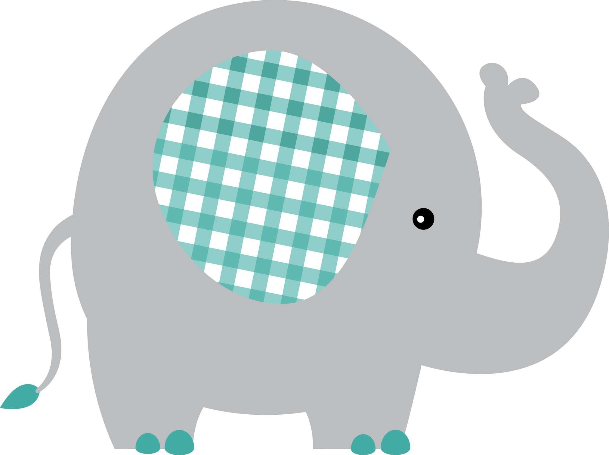 Elemento Elefante Cute Elefantinho Fofo Png (27)