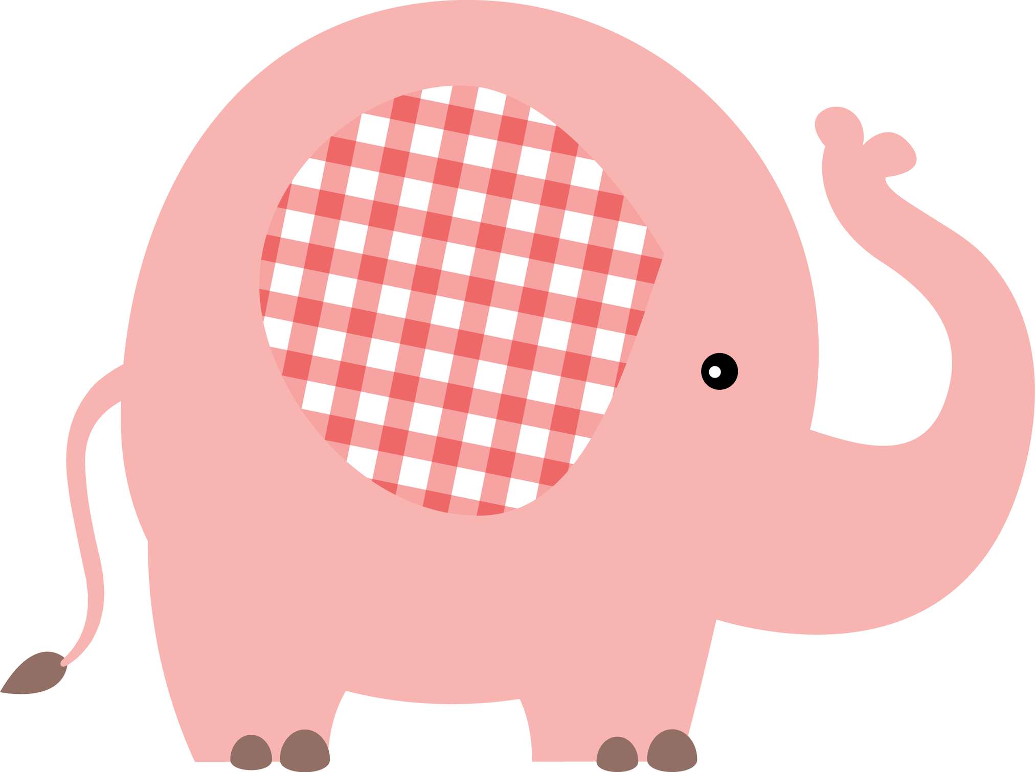 Elemento Elefante Cute Elefantinho Fofo Png (108)