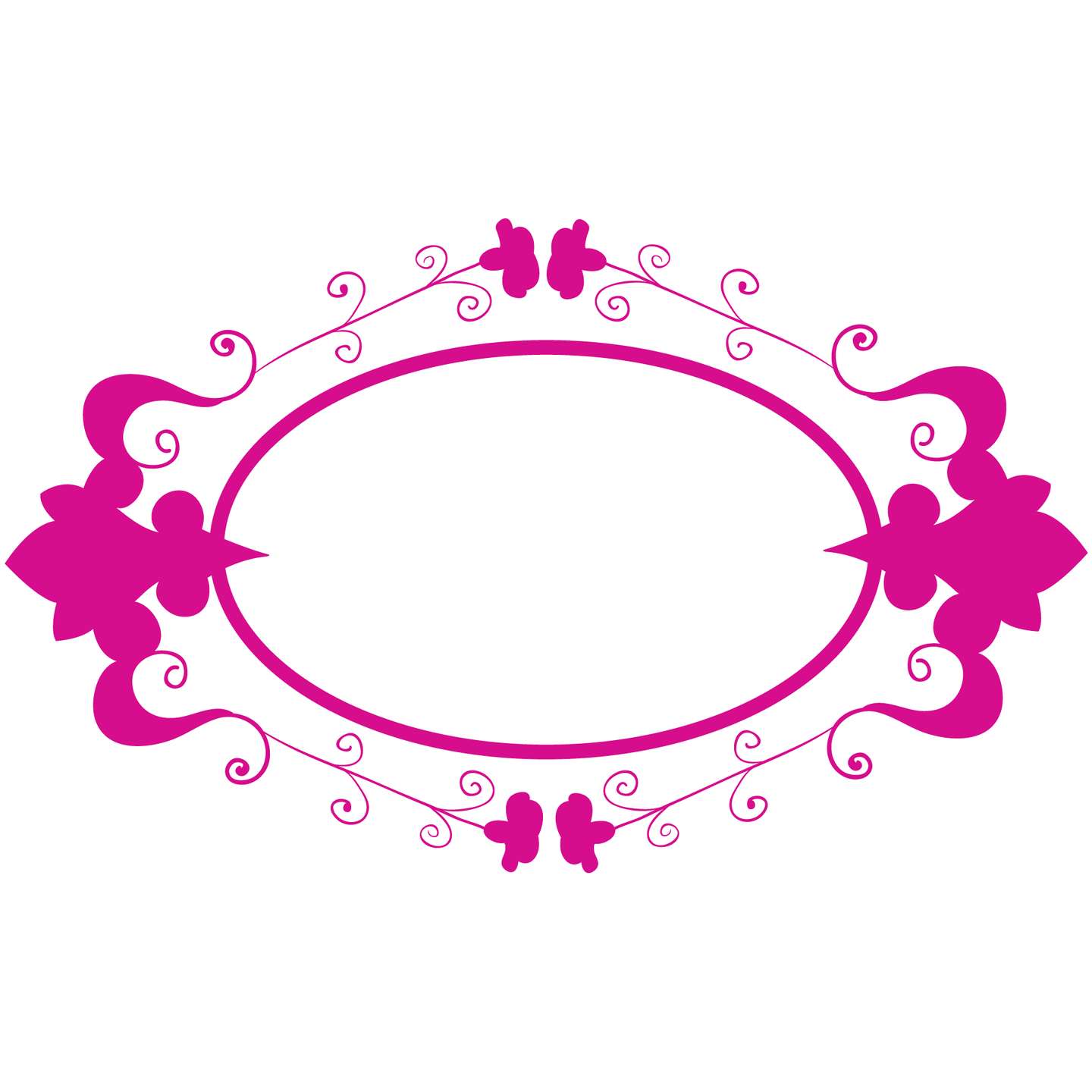 Moldura Decorativa Ornamentada Design Gráfico Png Grátis Para Baixar Arte