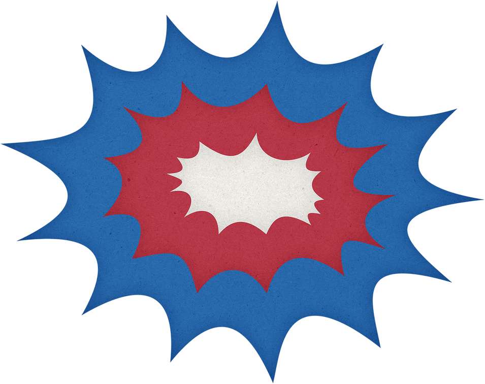 Burst Gráfico Vermelho E Azul Design Gráfico Png Grátis Para Baixar