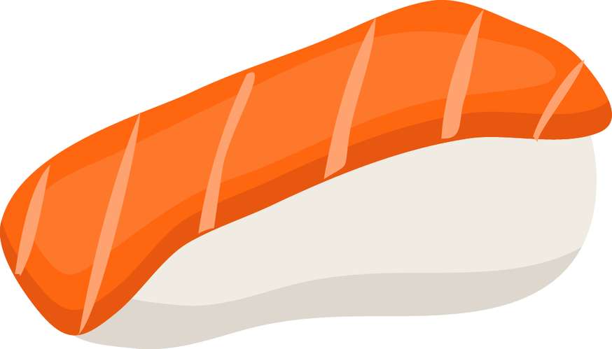 Sushi De Salmão Fresco Comida Png Grátis Para Baixar