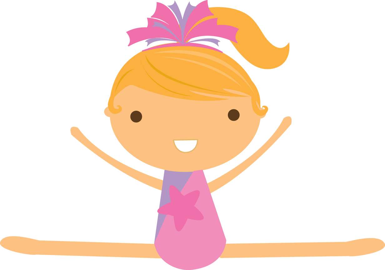 Menina Loira Sorridente Cartoon Personagem Infantil Png Grátis Para Baixar