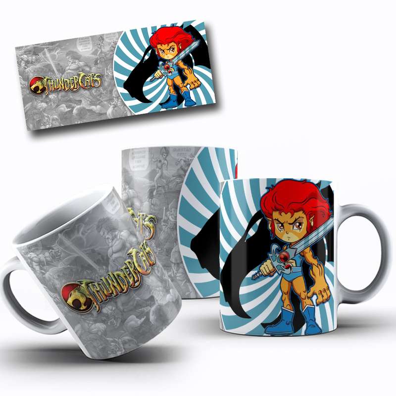 Arte Para Caneca Thundercats Personagem Cartoon 4