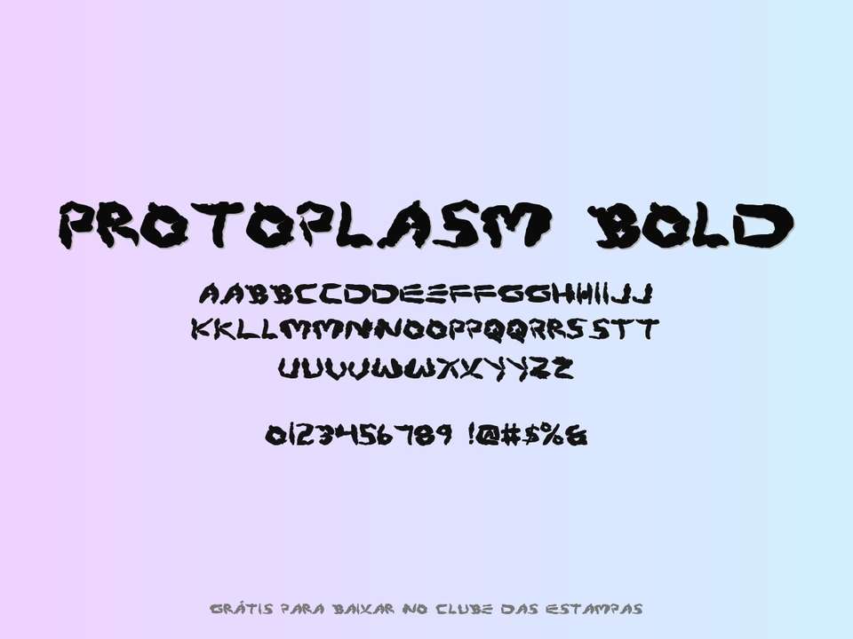 Fonte Protoplasm Bold Grátis Para Baixar