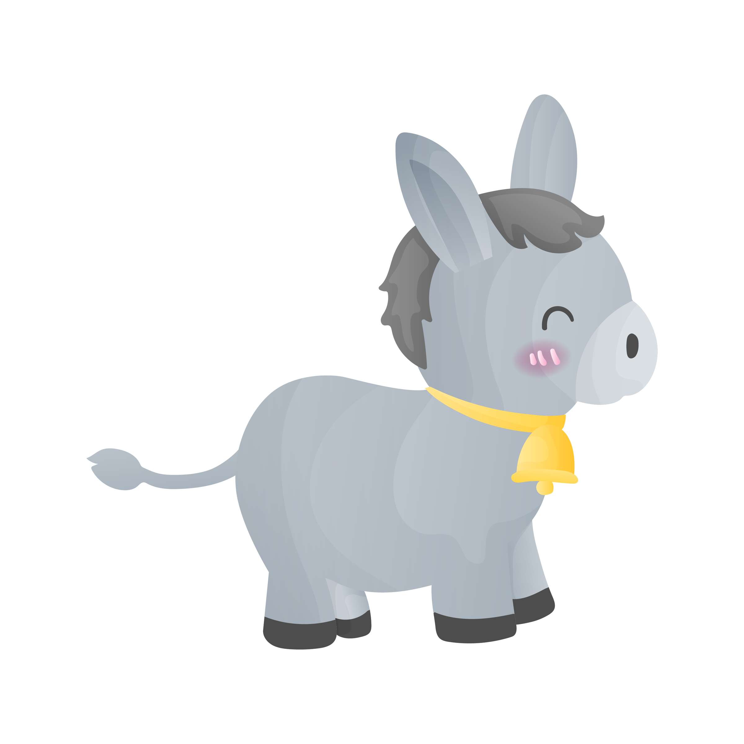 Potrinho Ass Com Cachecol Animais Png Grátis Para Baixar