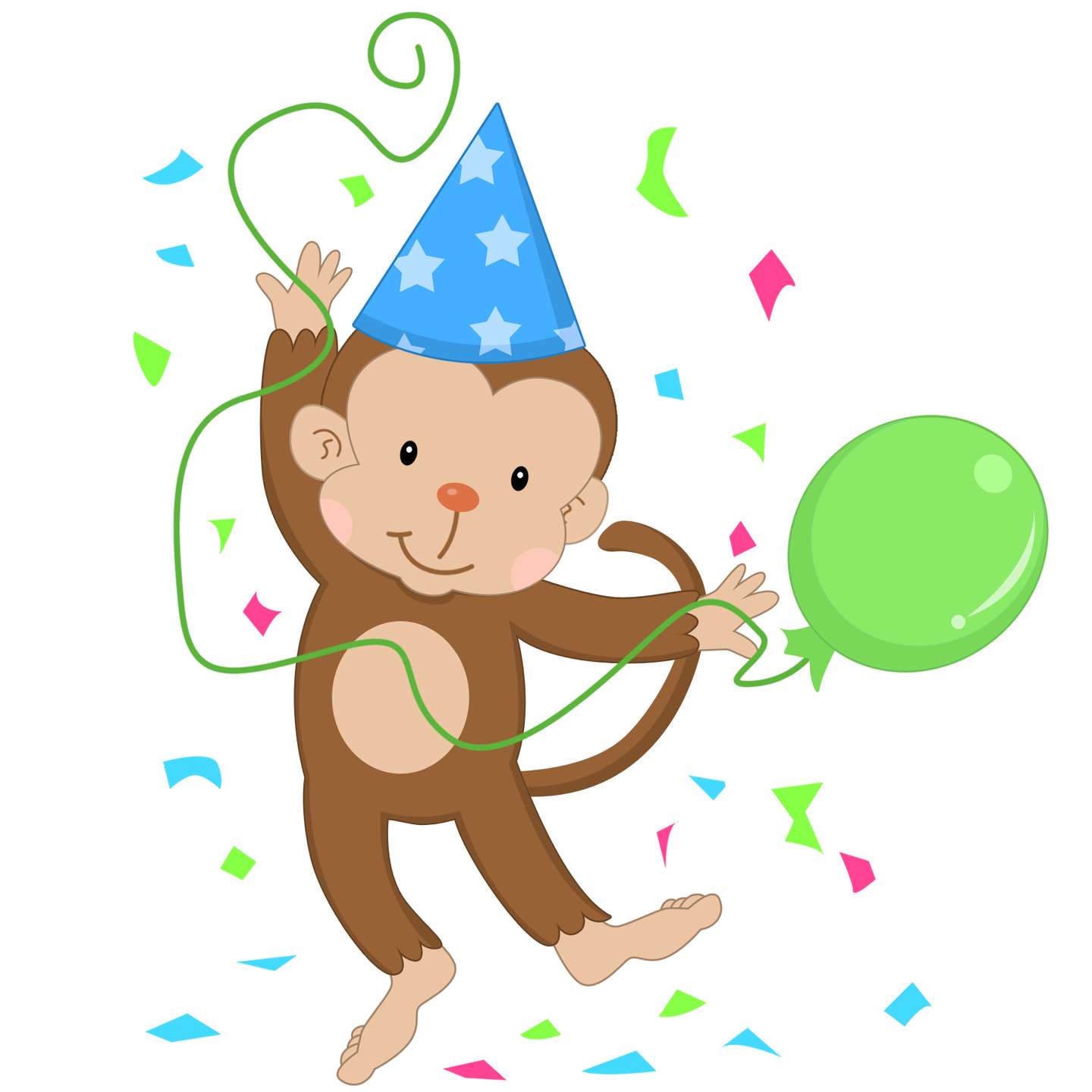 Elemento Macaco Cufe Fofo Fofa Png (12)