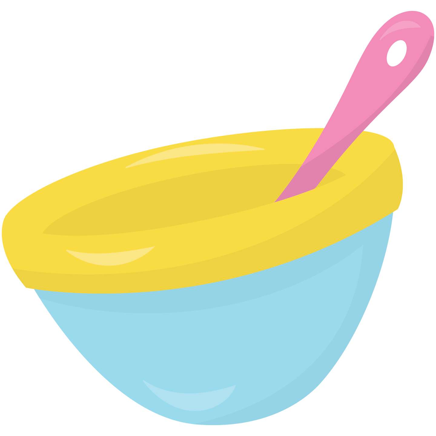 Tigela De Mistura Colorida Culinária Png Grátis Para Baixar