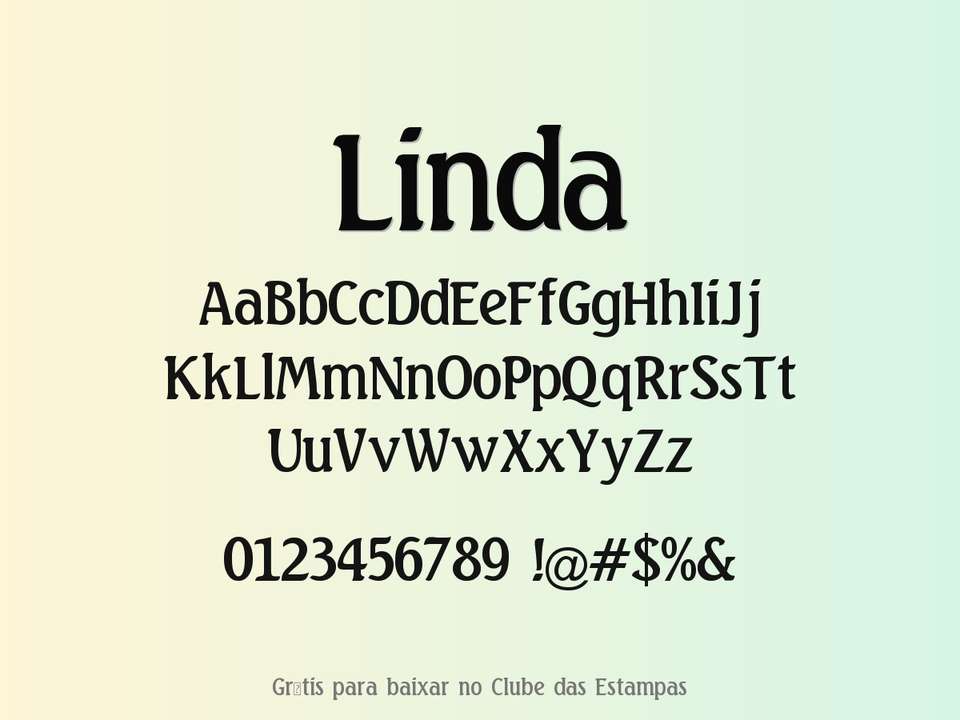 Fonte Linda Grátis Para Baixar