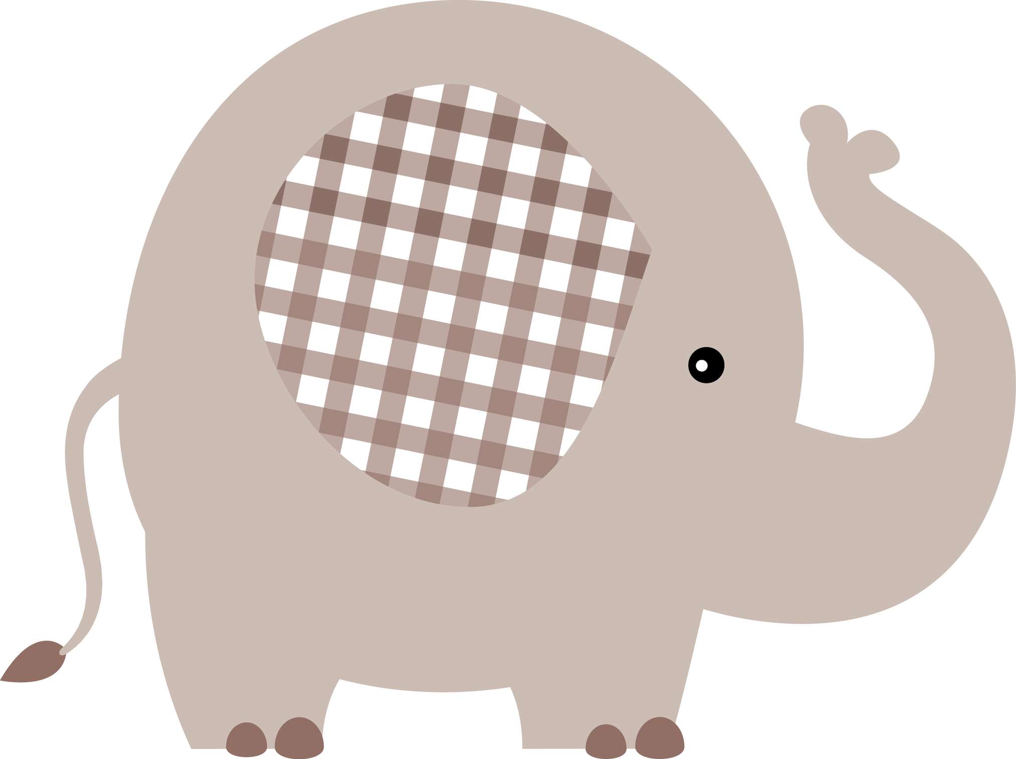 Elemento Elefante Cute Elefantinho Fofo Png (98)