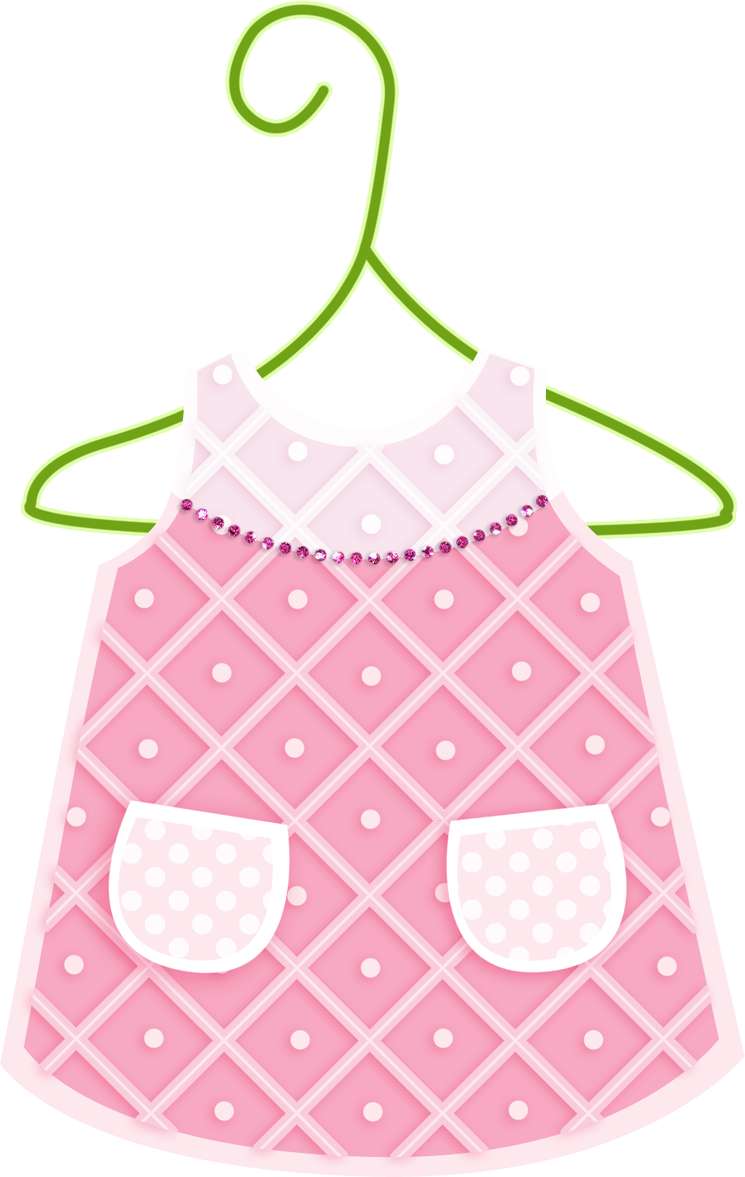 Vestido Feminino Rosa Quadriculado Moda Png Grátis Para Baixar