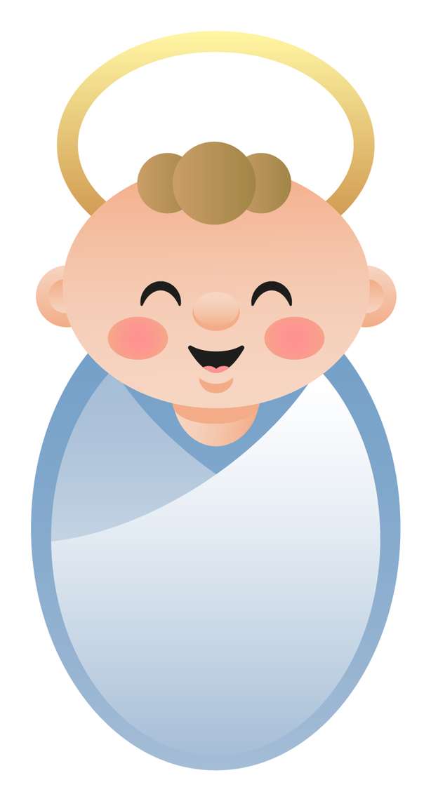 Infante Cristo Com Halo Religião Png Grátis Para Baixar