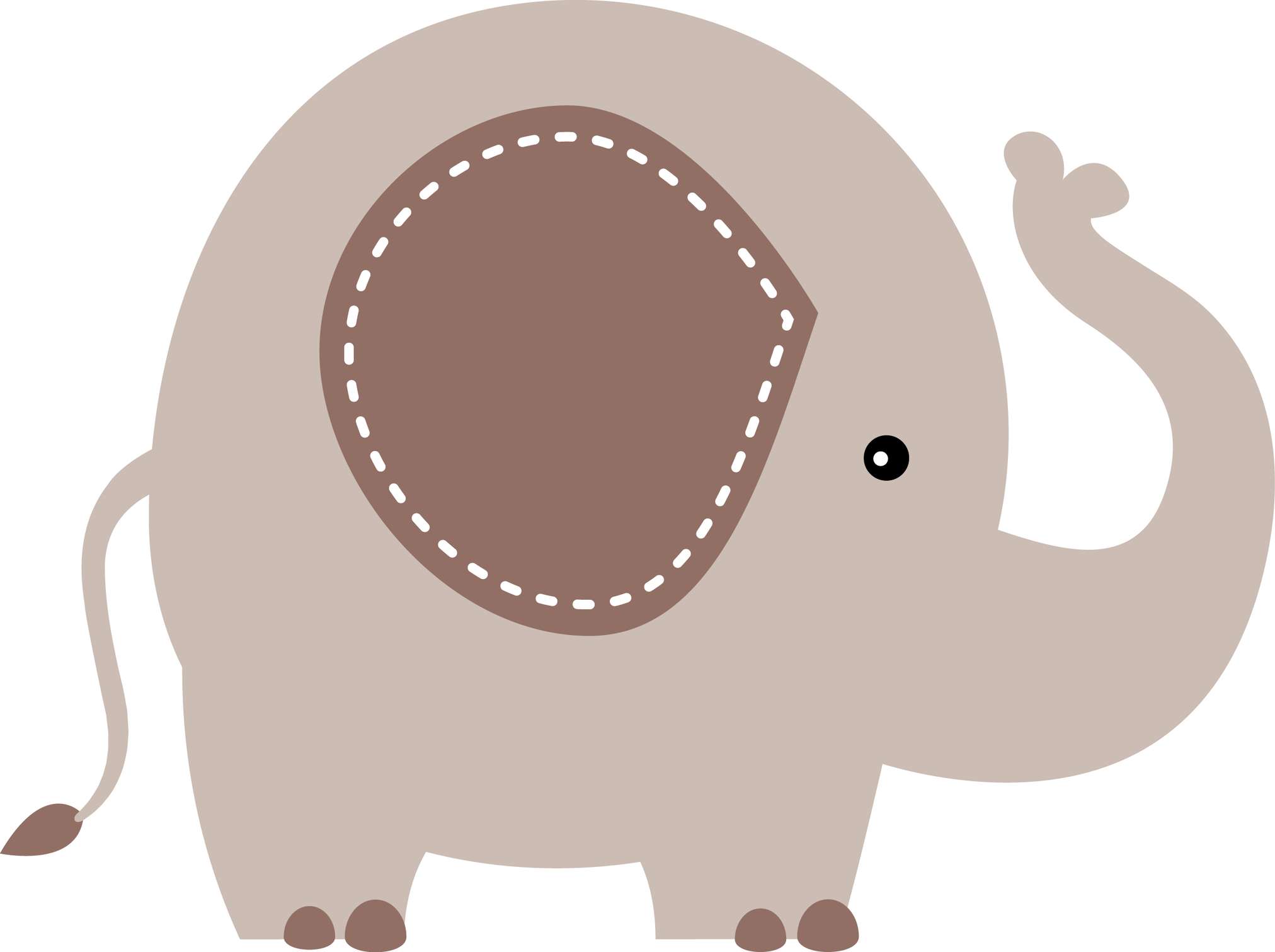 Elemento Elefante Cute Elefantinho Fofo Png (94)