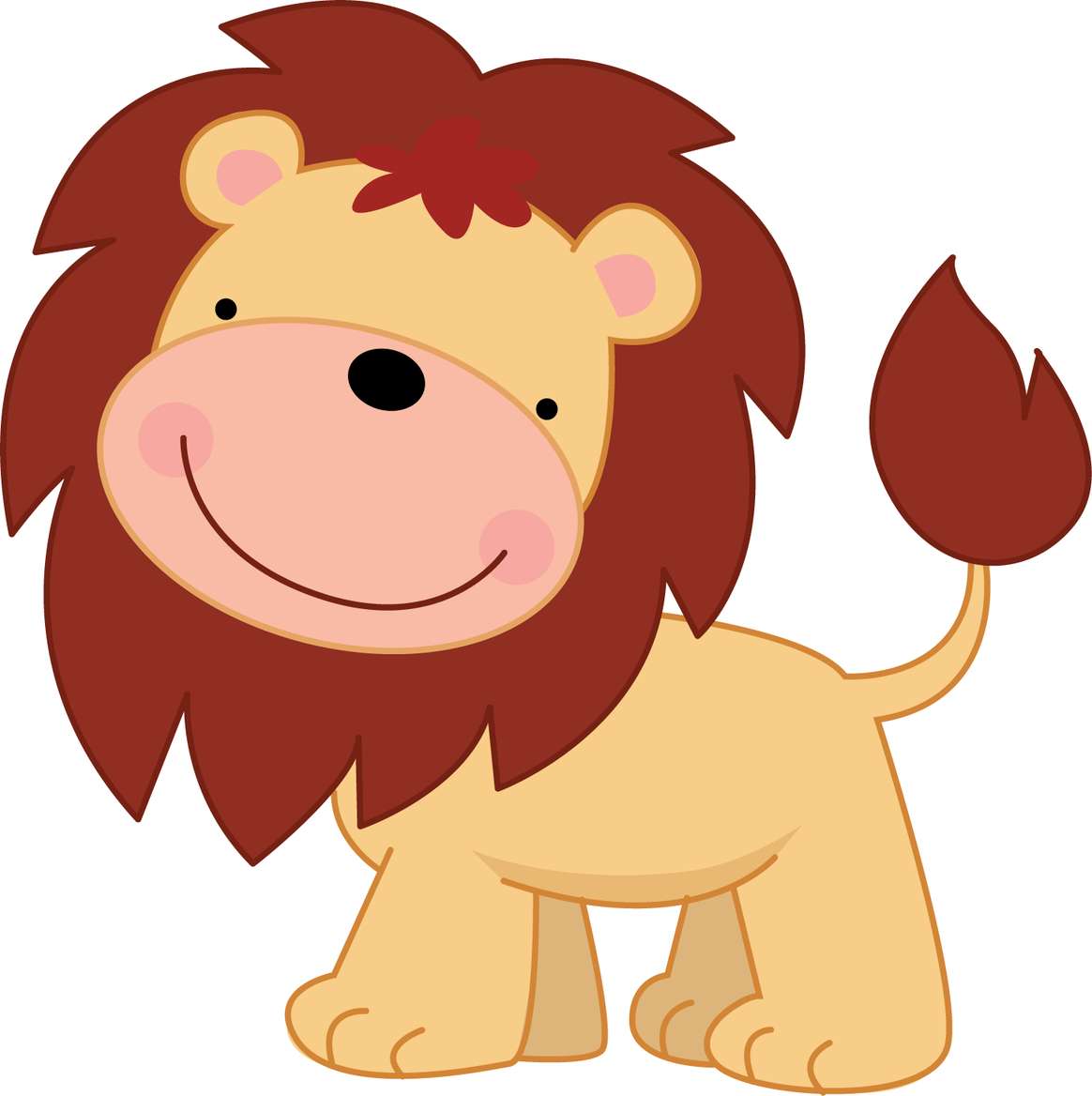 Animais Safari Desenho 2d Png (50)