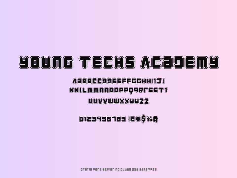 Fonte Young Techs Academy Grátis Para Baixar
