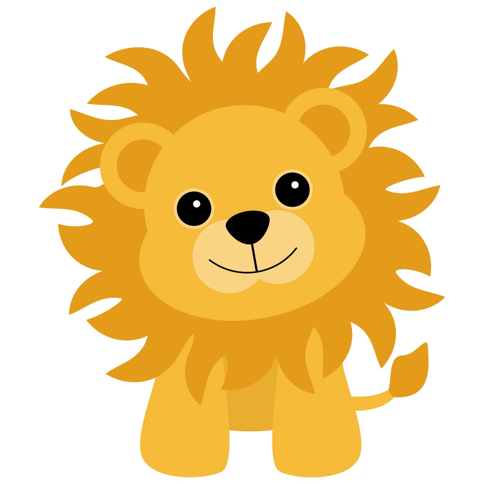 Animais Safari Desenho 2d Png (4)