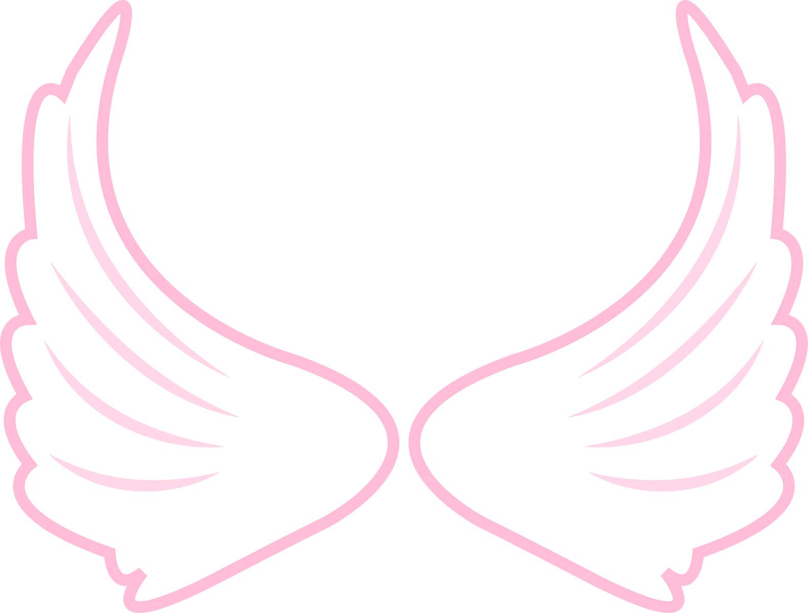 Asas Angelicais Brancas Fantasia Png Grátis Para Baixar