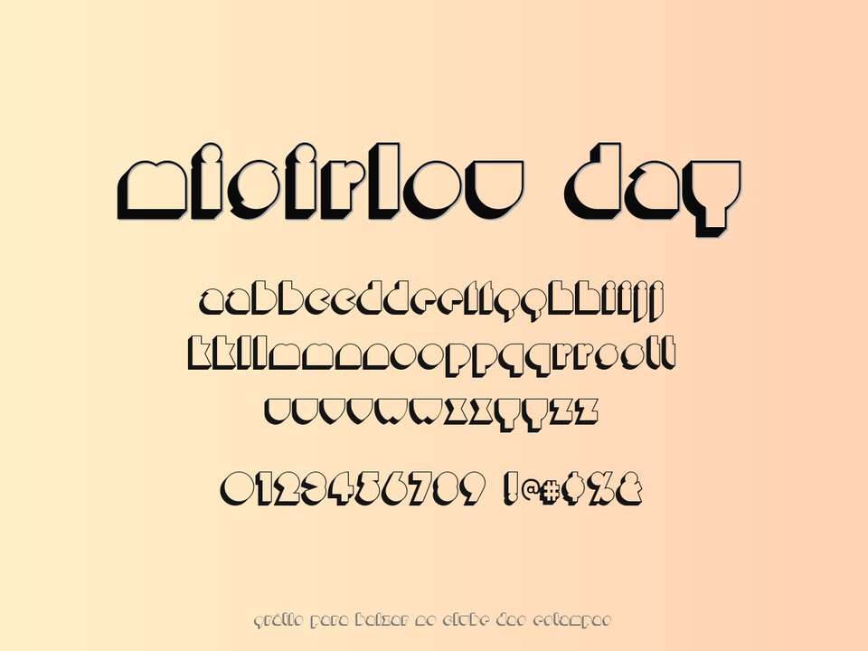 Fonte Misirlou Day Grátis Para Baixar