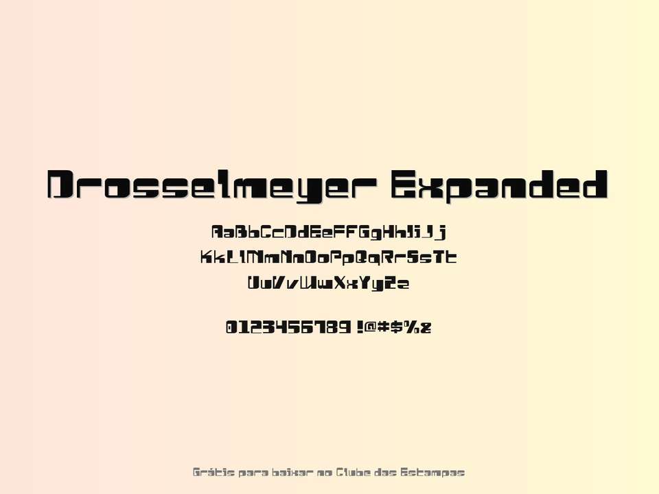 Fonte Drosselmeyer Expanded Grátis Para Baixar