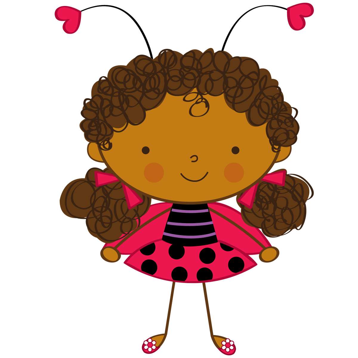 Elemento Joaninha Fofa Cute Png (71)