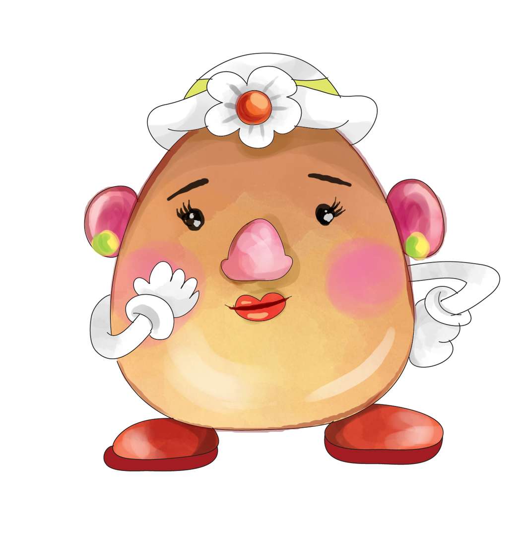 Personagem Cartoon Chapéu Floral Desenho Animado Png Grátis Para Baixar