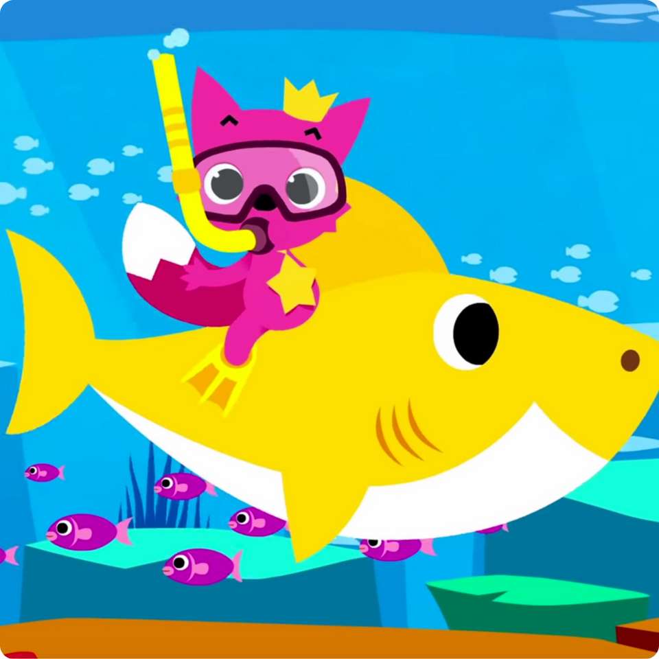 Ilustração Do Personagem Bubble Gum Shark Desenho Animado Png Arte Para Caneca Grátis Pra Baixar